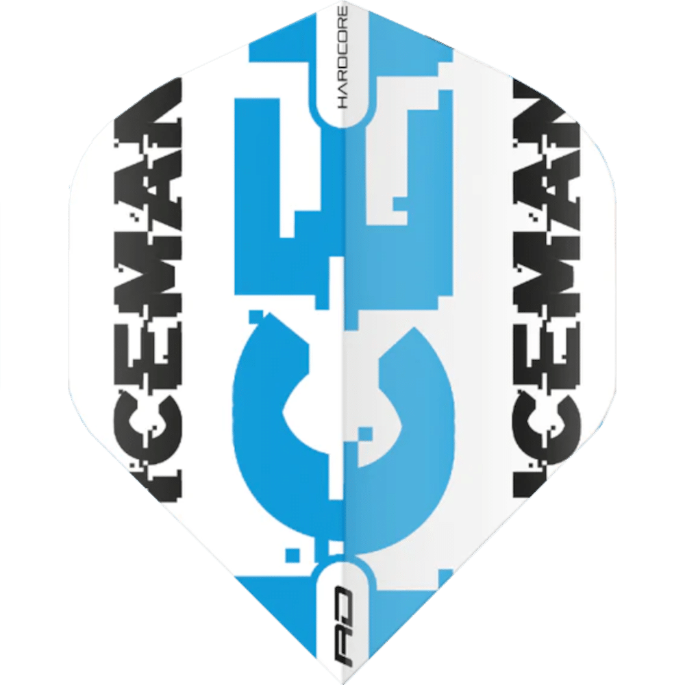 Red Dragon Hardcore Gerwyn Price Iceman Logo Standard Flight