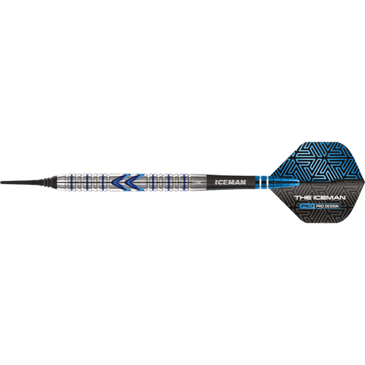 Red Dragon Gerwyn Price "Iceman" Midnight Edition Soft Tip Darts 90%
