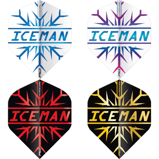 Red Dragon Hardcore Gerwyn Price Iceman Snowflake Standard Flight