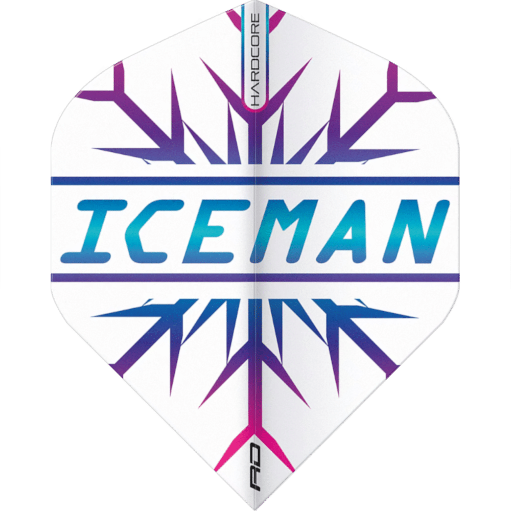 Red Dragon Hardcore Gerwyn Price Iceman Snowflake Standard Flight
