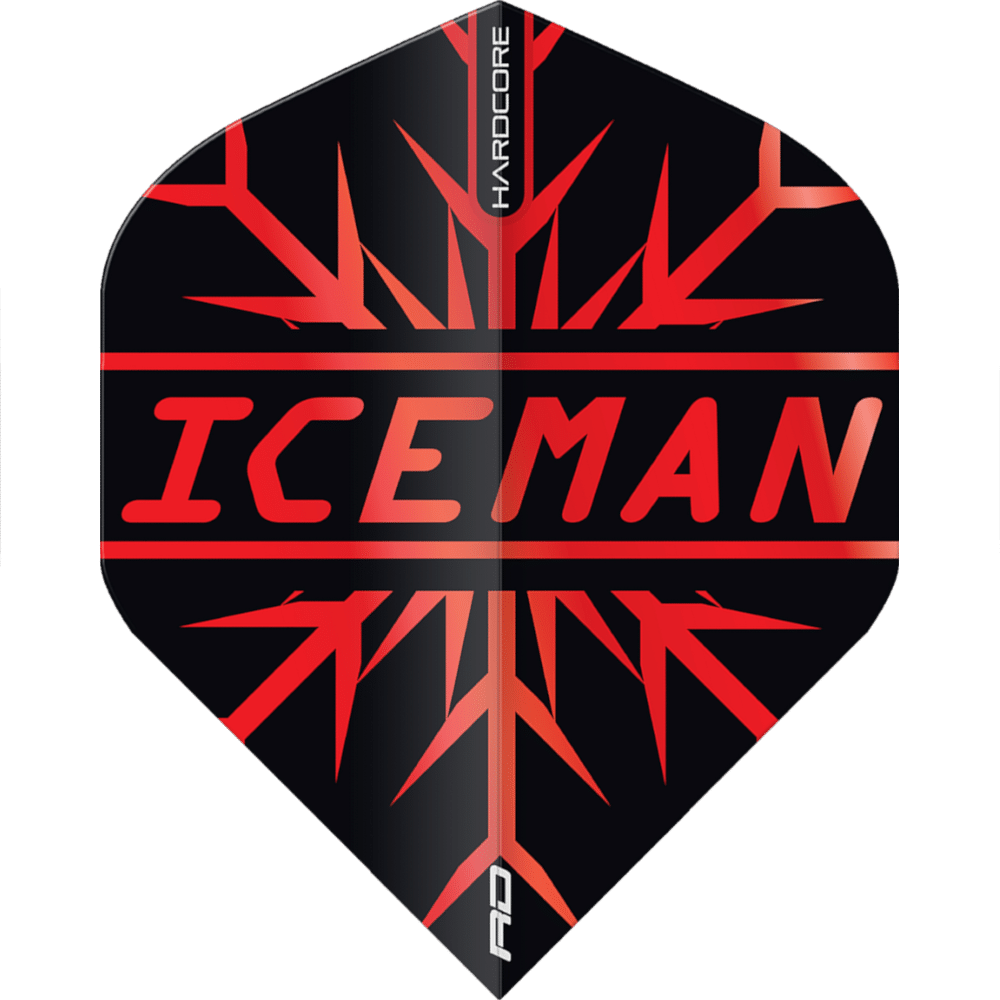 Red Dragon Hardcore Gerwyn Price Iceman Snowflake Standard Flight