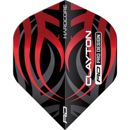 Red Dragon Hardcore Jonny Clayton Tribal Standard Flight
