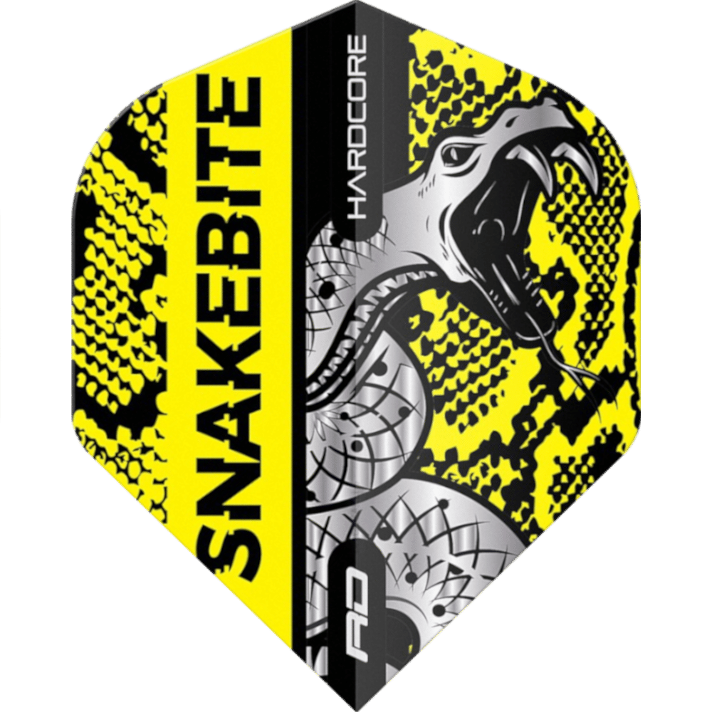 Red Dragon Hardcore Peter Wright Snakebite Coiled Standard Flight