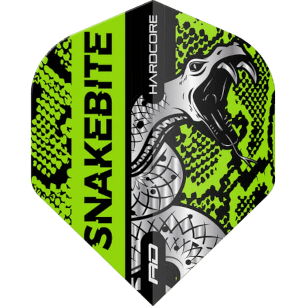 Red Dragon Hardcore Peter Wright Snakebite Coiled Standard Flight