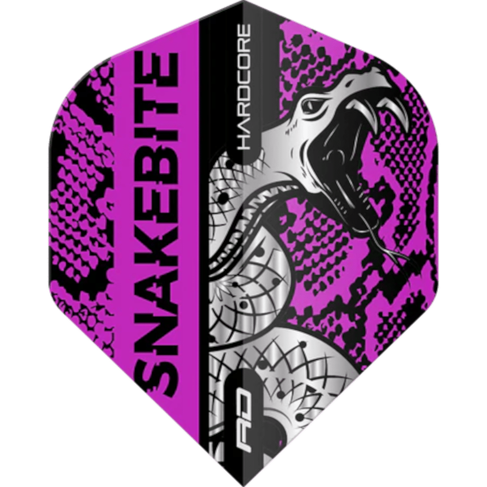 Red Dragon Hardcore Peter Wright Snakebite Coiled Standard Flight