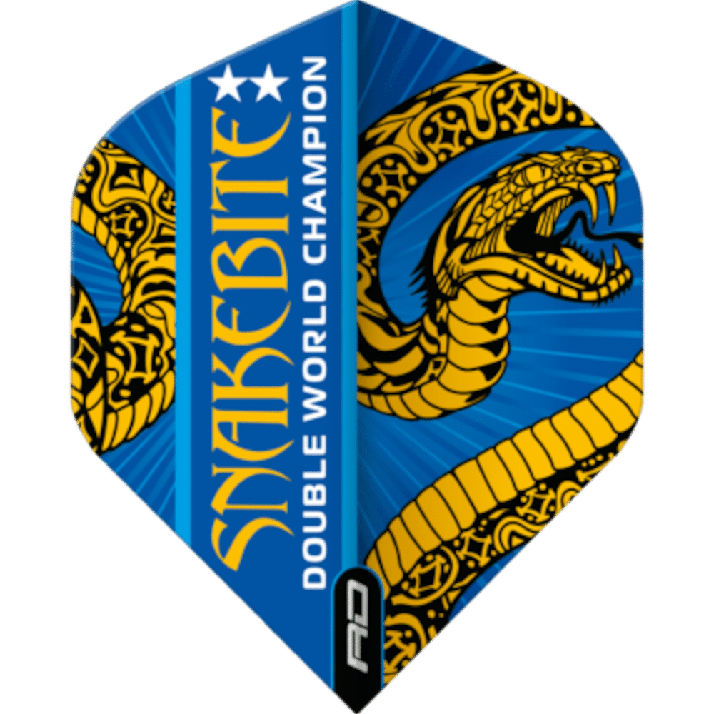 Red Dragon Hardcore Peter Wright Snakebite Double World Champion Standard Flight