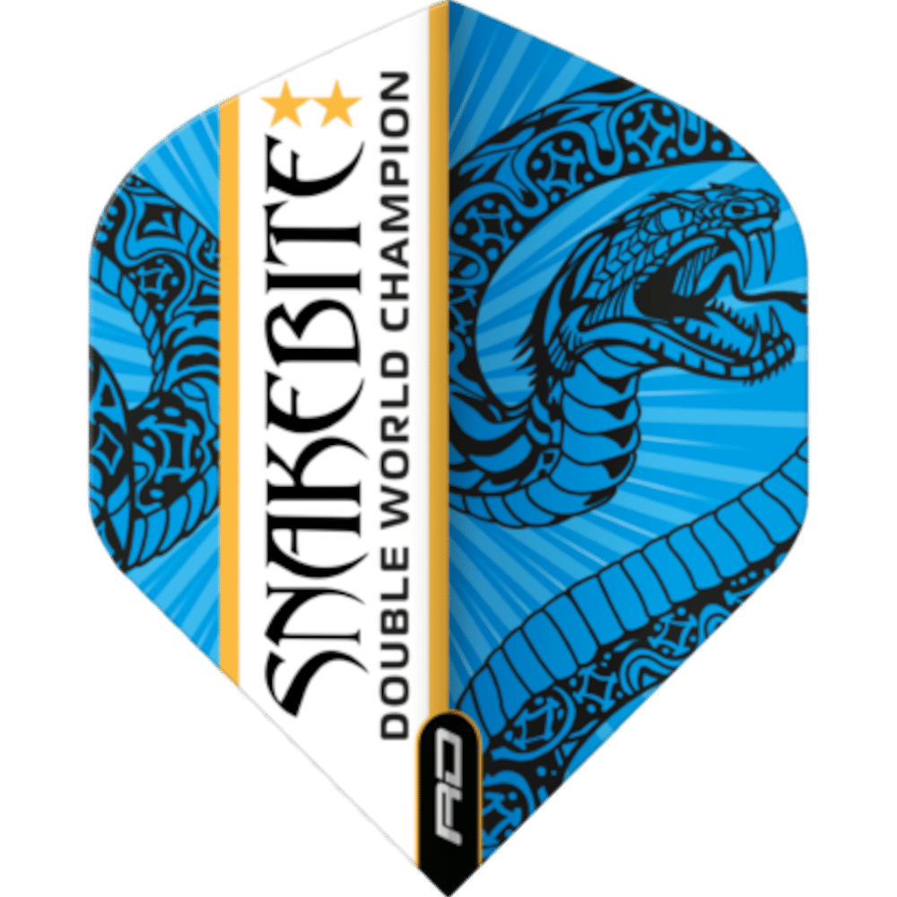 Red Dragon Hardcore Peter Wright Snakebite Double World Champion Standard Flight