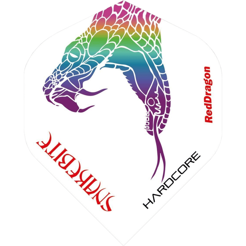 Red Dragon Hardcore Peter Wright Snakebite Holographic Standard Flight