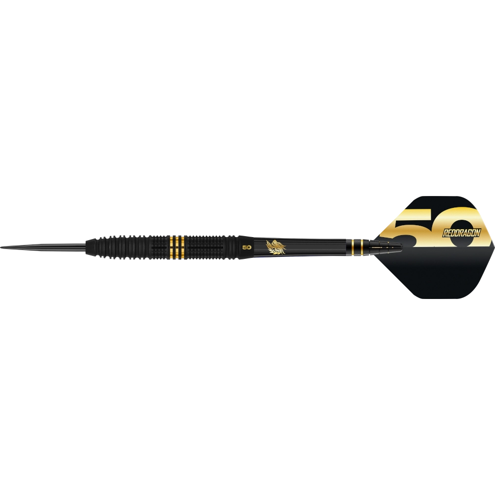 Red Dragon Jonny Clayton 50 Year Limited Edition Steeldart 90%