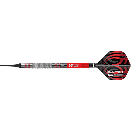 Red Dragon Jonny Clayton Element Soft Tip Darts 90%