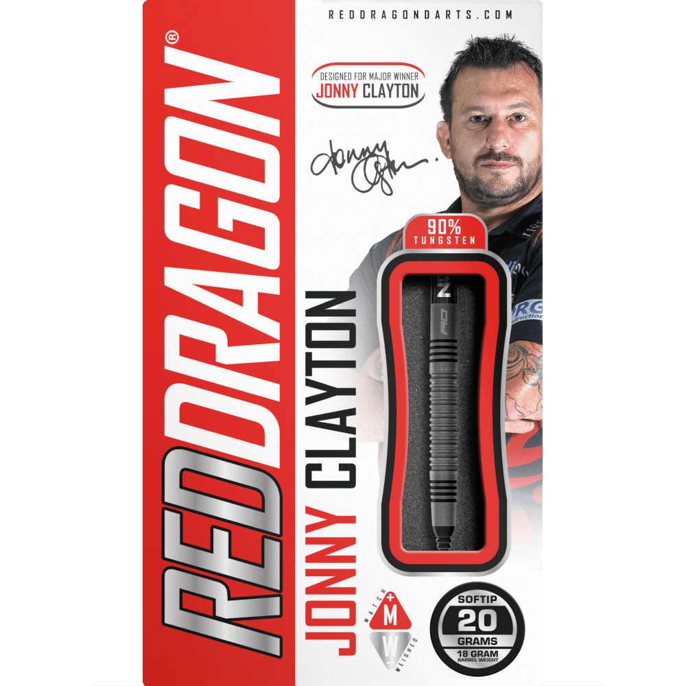 Red Dragon Jonny Clayton Oxide Edition Softdart 90%