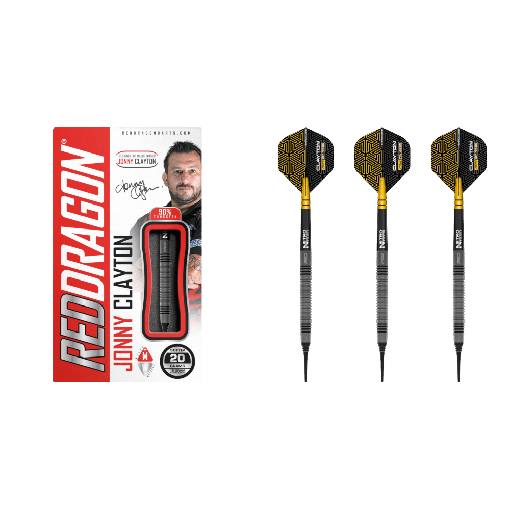 Red Dragon Jonny Clayton Oxide Edition Softdart 90%