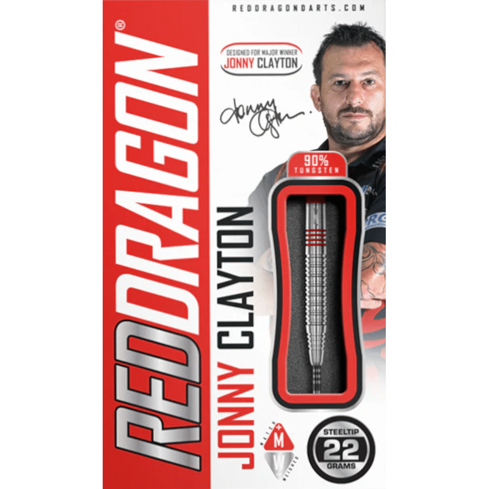 Red Dragon Jonny Clayton G2 Steeldart 90%