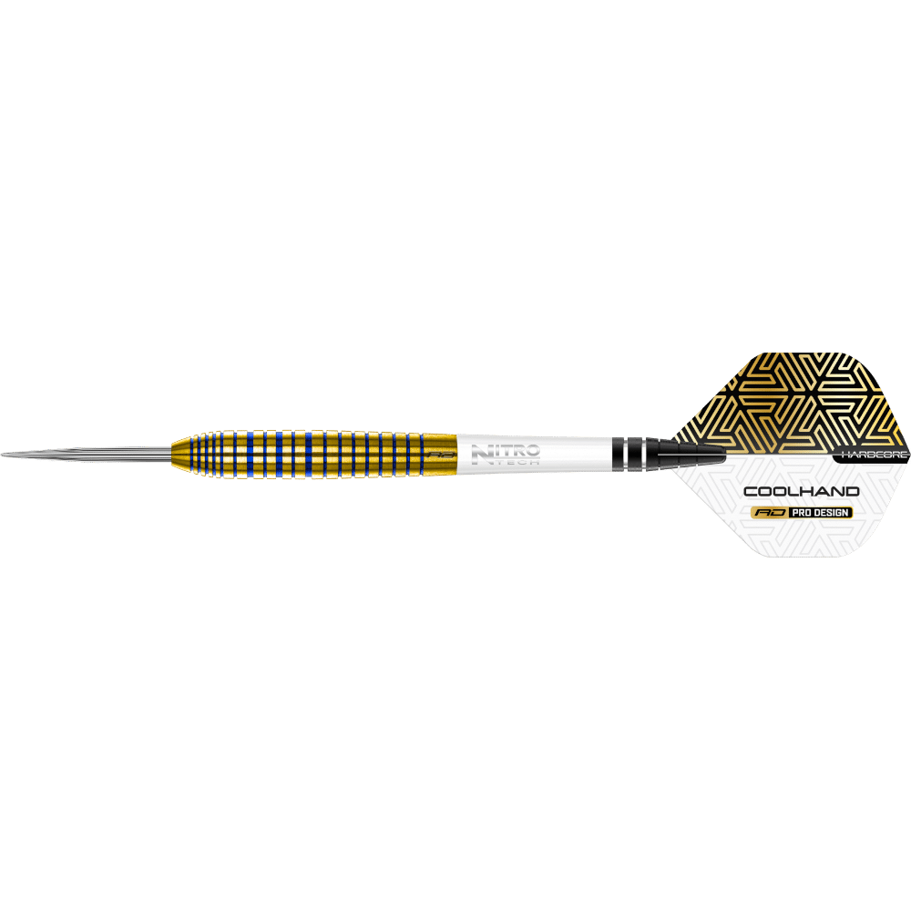 Red Dragon Luke Humphries "Coolhand Luke" TX3 Gold SE Steel Tip Darts 90%
