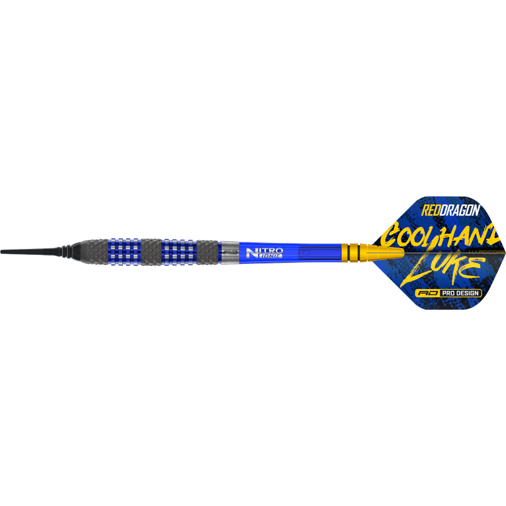 Red Dragon Luke Humphries "Coolhand Luke" TX2 Soft Tip Dart 90%