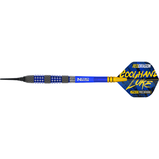 Red Dragon Luke Humphries "Coolhand Luke" TX2 Soft Tip Dart 90%