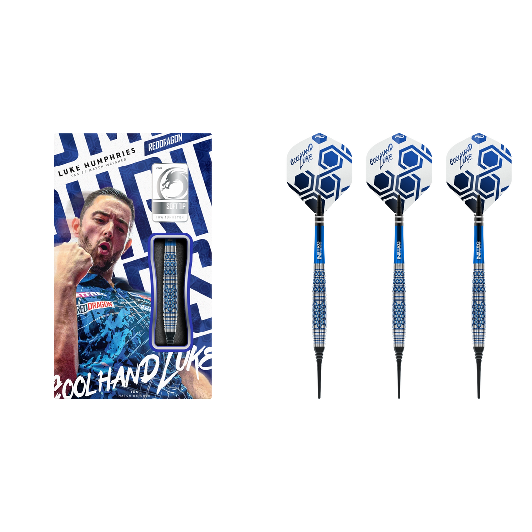 Red Dragon Luke Humphries TX5 Softdart 90%