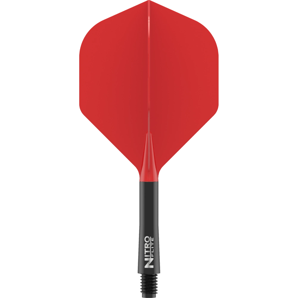 Red Dragon Nitro Flite Standard schwarz No2 – intermediate / Rot