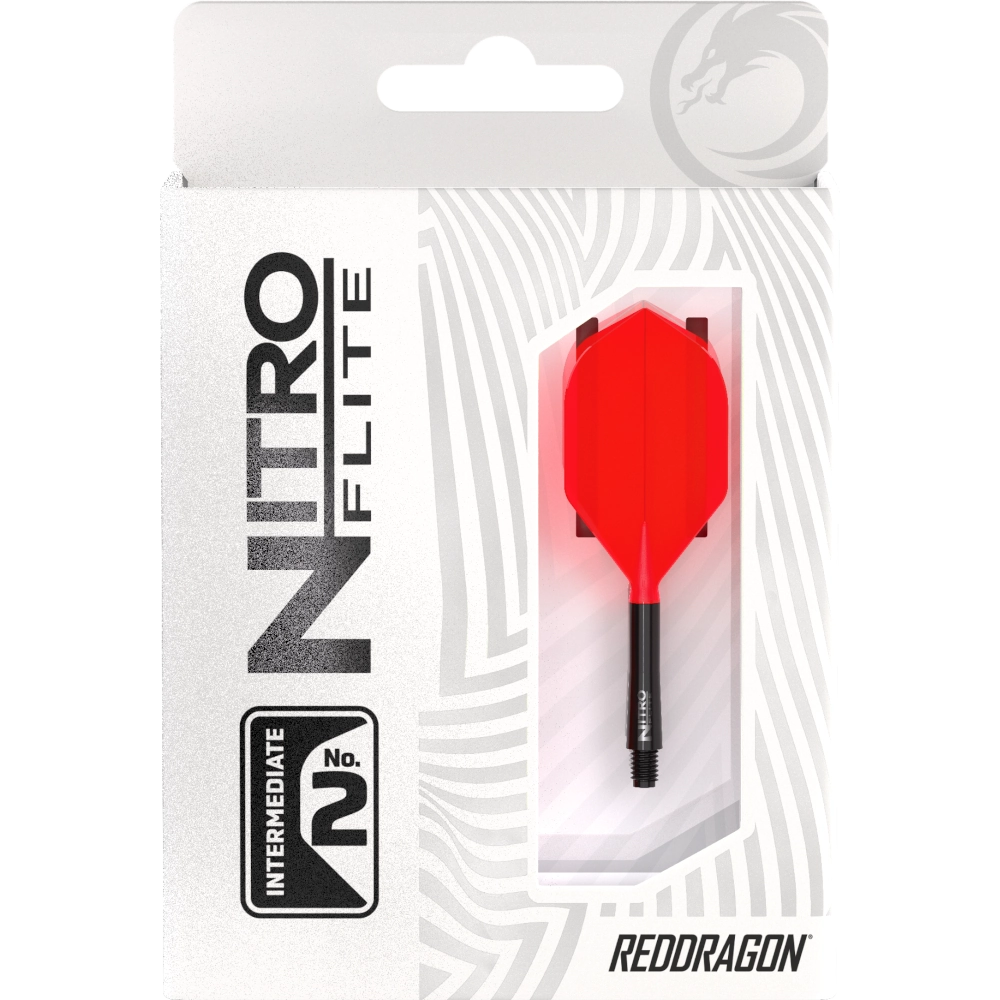 Red Dragon Nitro Flite Standard schwarz No2