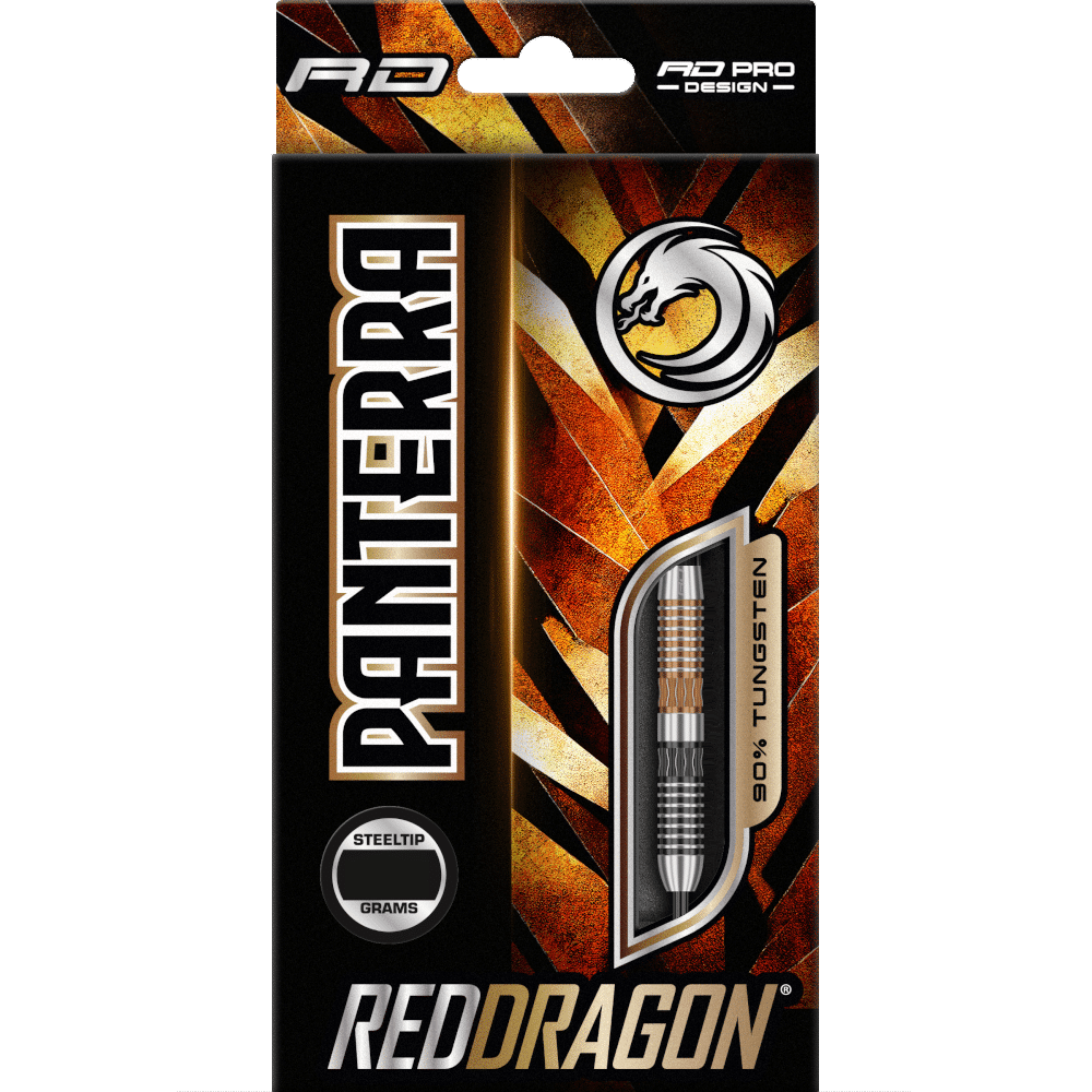 Red Dragon Panterra Steel Tip Darts 90%