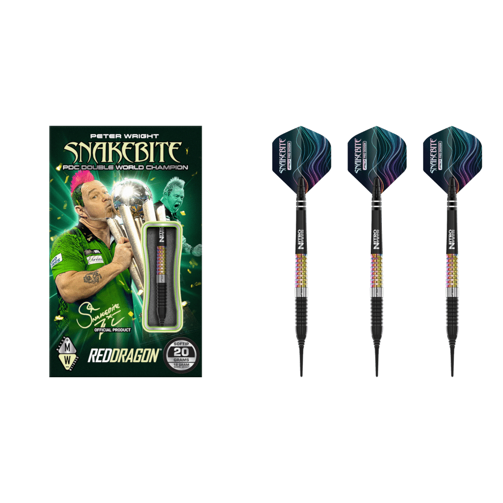 Red Dragon Peter Wright Corra Softdart 90%