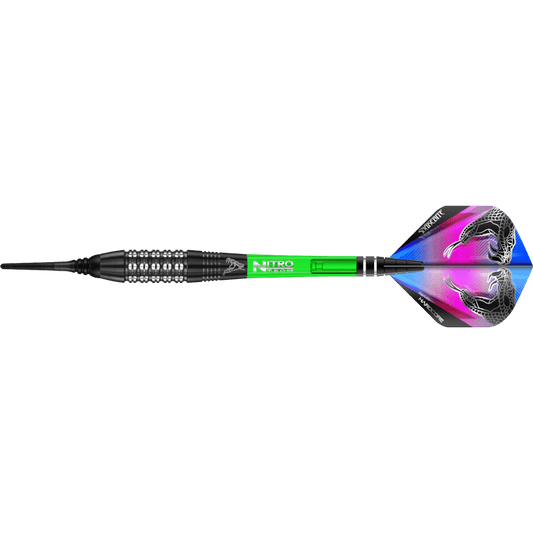 Red Dragon Peter Wright "Snakebite" Black Strike Softdart 90%