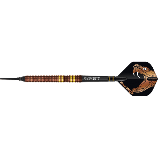 Red Dragon Peter Wright "Snakebite" Copper Fusion Softdart 90%