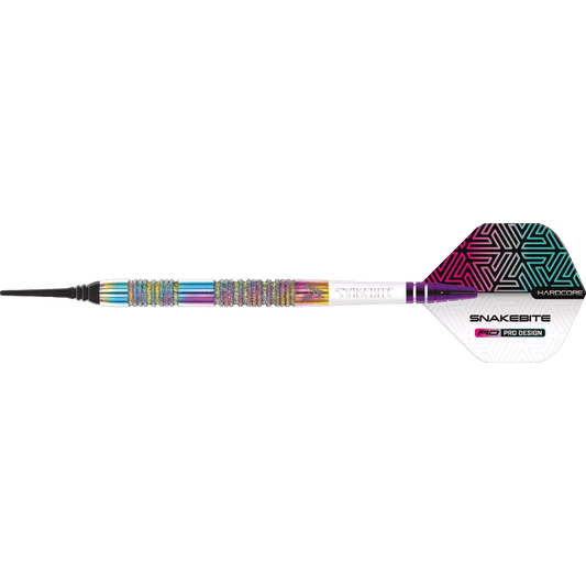 Red Dragon Peter Wright "Snakebite" Diamond Fusion Spectron Softdart 90%
