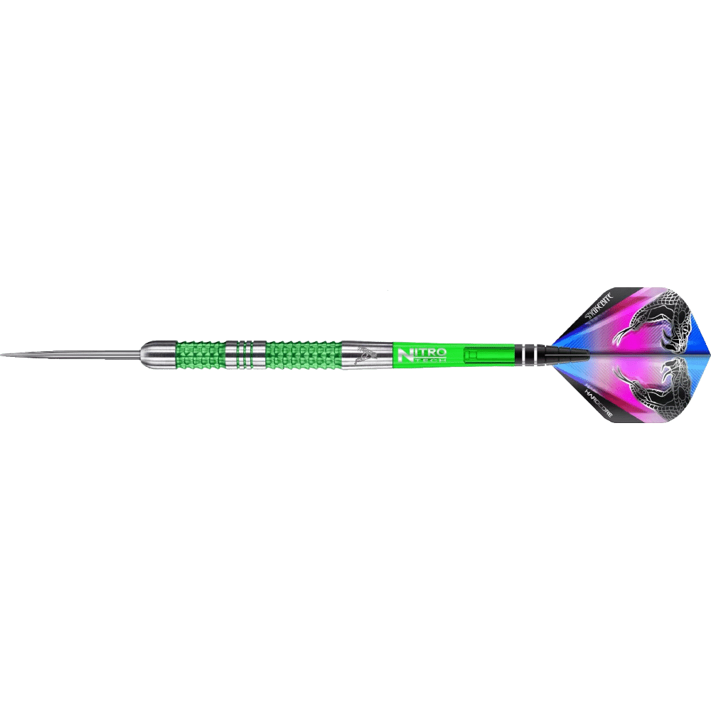 Red Dragon Peter Wright "Snakebite" Mamba 1 Steel Tip Darts 90%