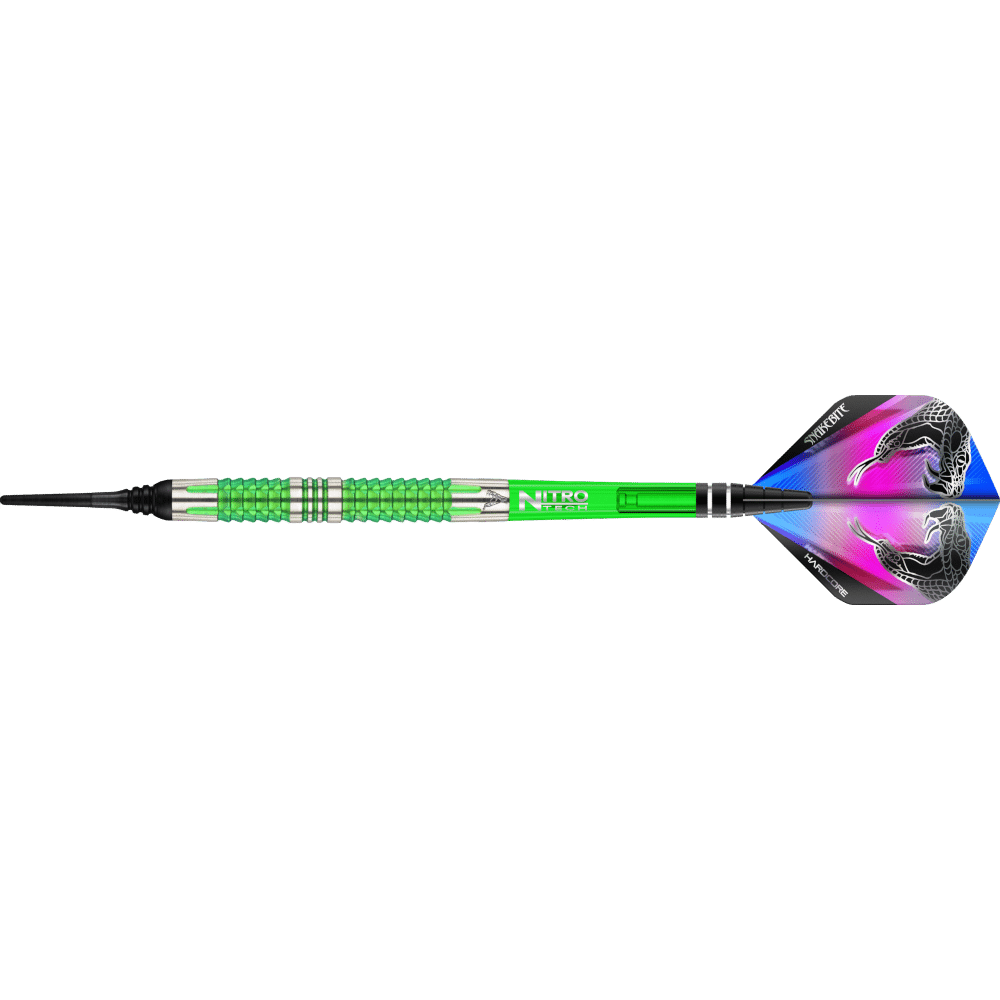 Red Dragon Peter Wright "Snakebite" Mamba 2 Soft Tip Darts 90%