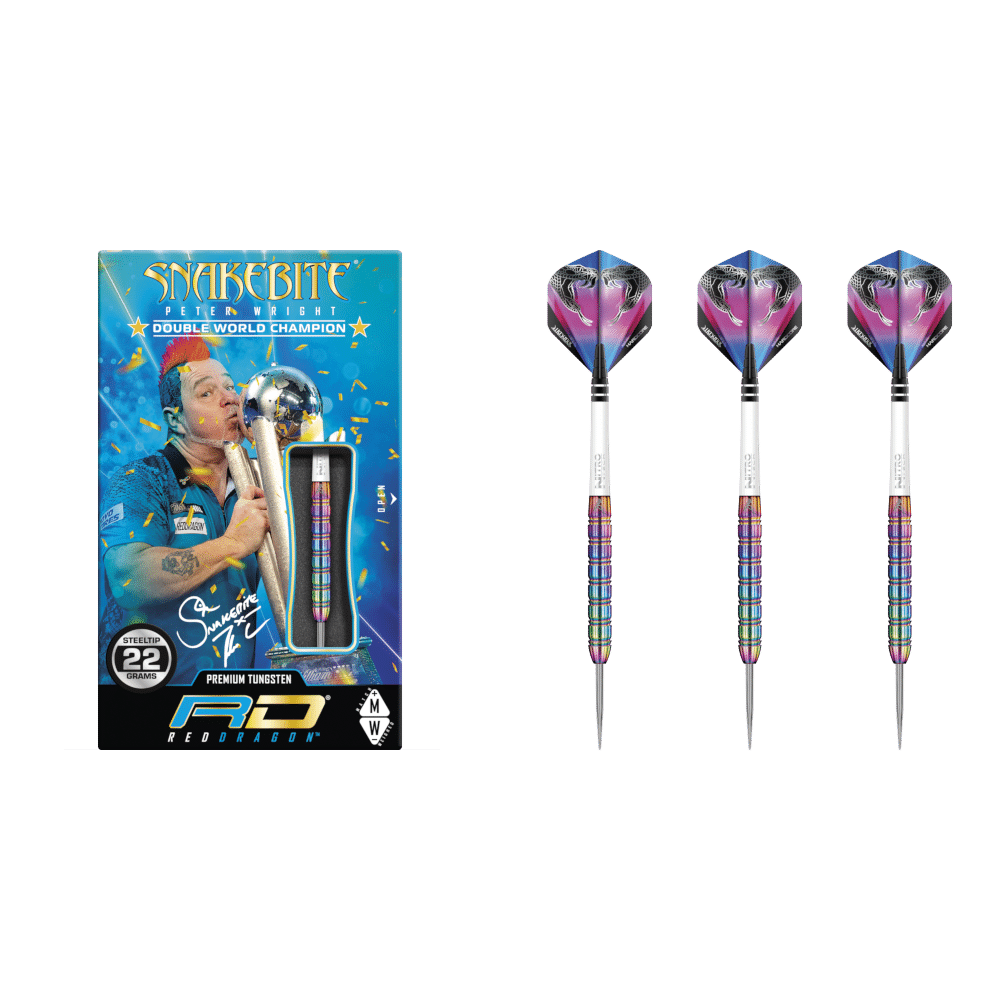 Red Dragon Peter Wright "Snakebite" 1 Steel Dart 90%