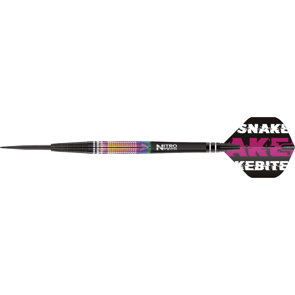 Red Dragon Peter Wright "Snakebite" WC Tapered SE Steel Darts 90%