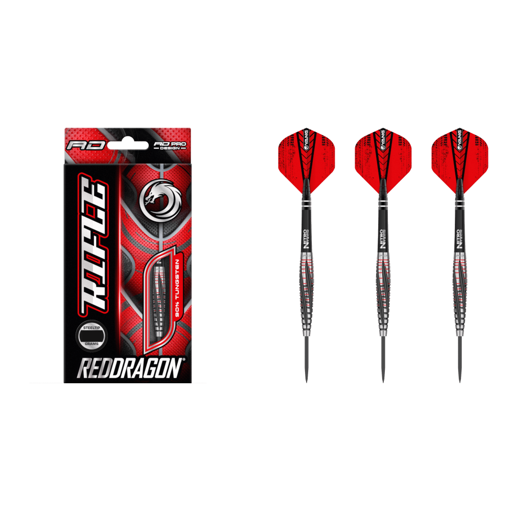 Red Dragon Rifle Steel Darts 90%