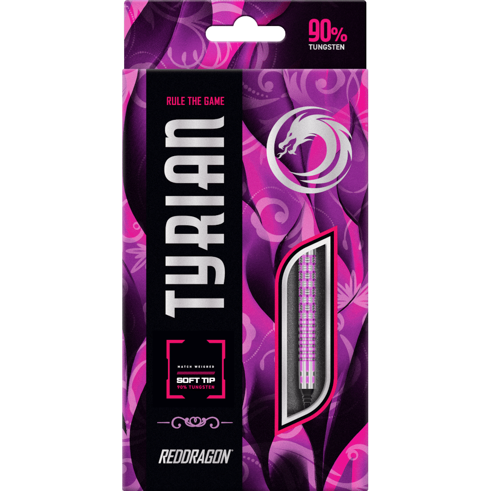 Red Dragon Tyrian Soft Tip Dart 90%