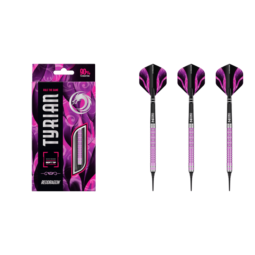 Red Dragon Tyrian Soft Tip Dart 90%