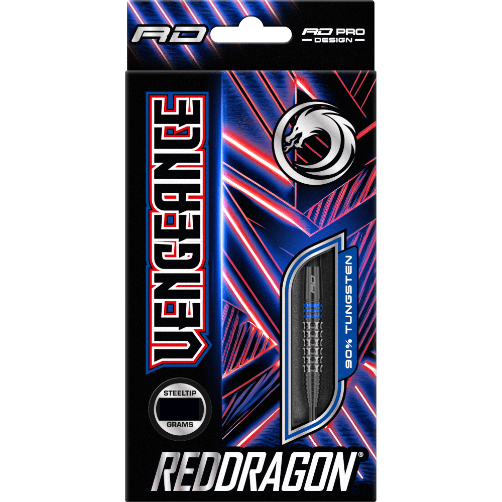 Red Dragon Vengeance Blue Steeldart 90%