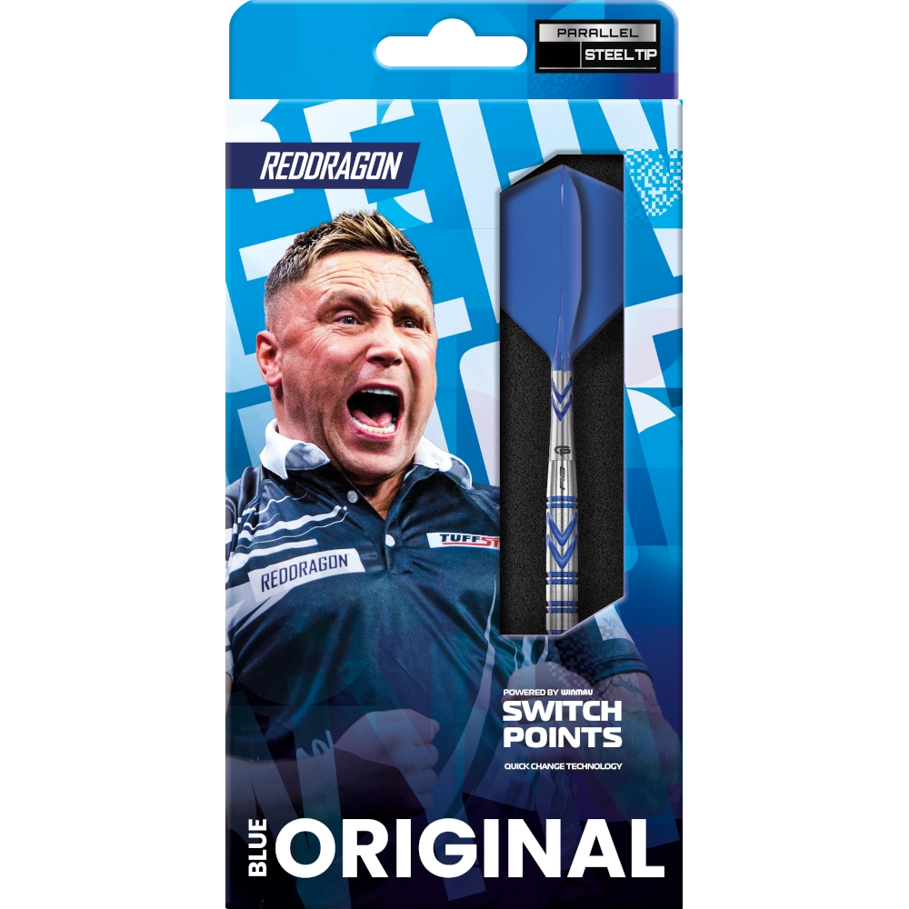 Red Dragon Gerwyn Price Blue Original Switch Point Steeldart 90%