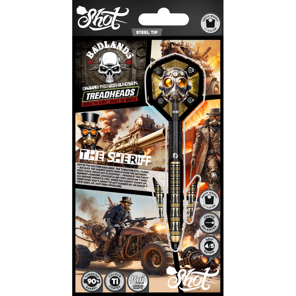 Shot Badlands The Sheriff Steeldart 90%