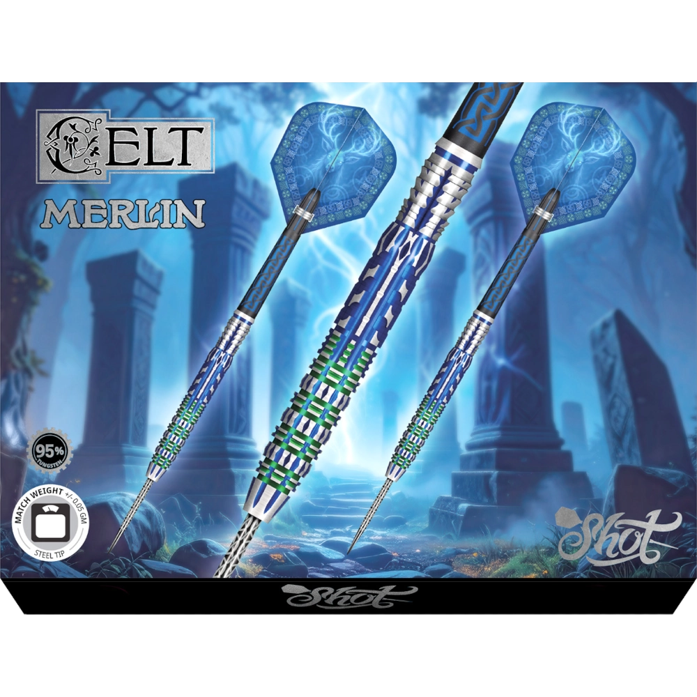 Shot Celt Merlin Steeldart 95%