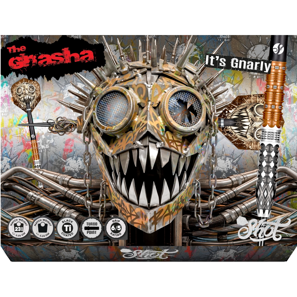 Shot Gnarly Gnasha Turbo Point Steeldart 95%