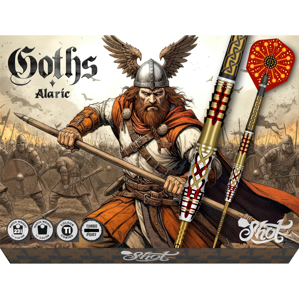 Shot Goths Alaric Turbo Point Steeldart 95%