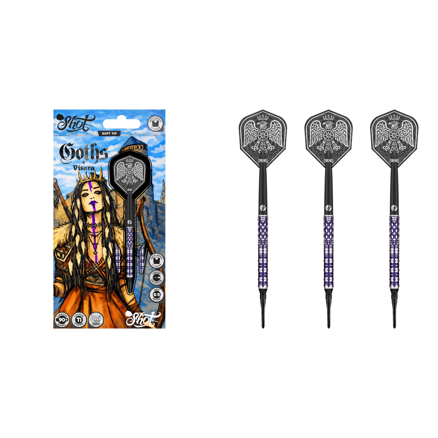 Shot Goths Visara Softdart 90%