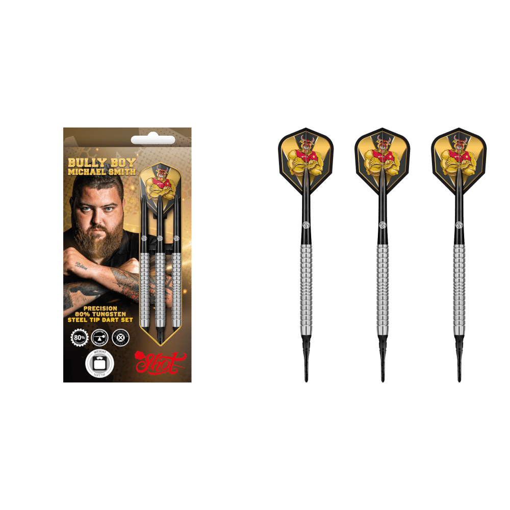Shot Michael Smith Precision Soft Tip Darts 80%