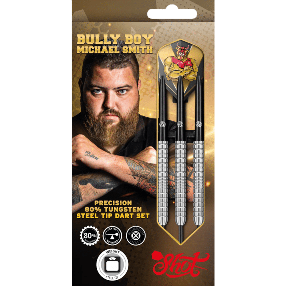 Shot Michael Smith Precision Steeldart 80%