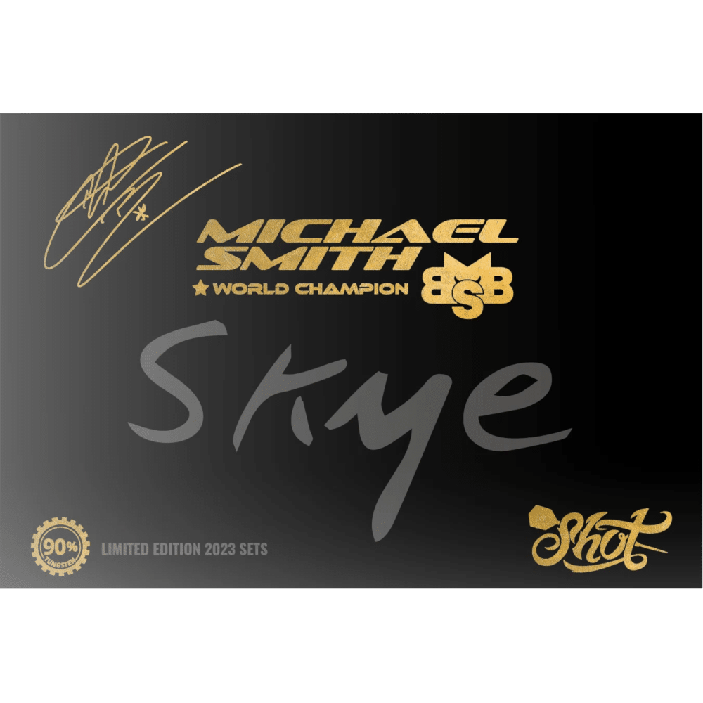 Shot Michael Smith Skye Limited Edition Steeldart 90%