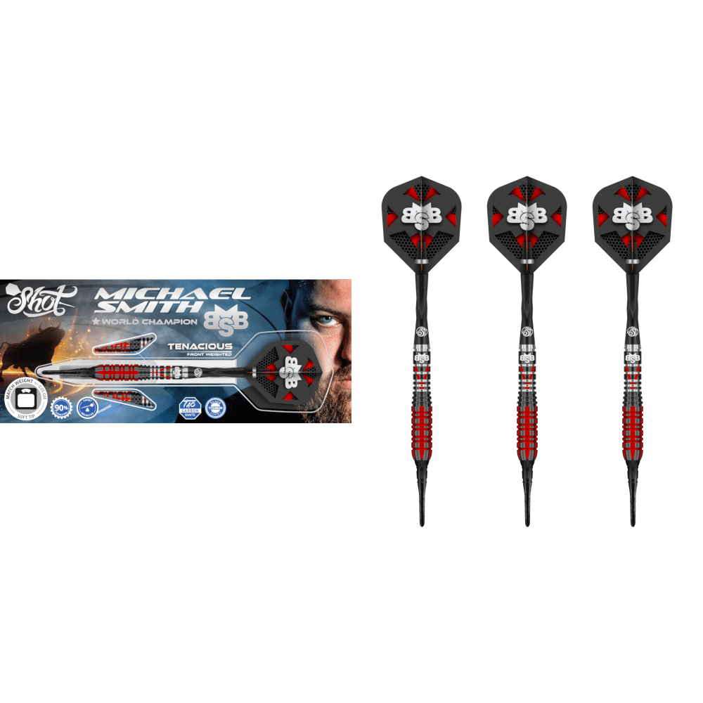 Shot Michael Smith Tenacious Softdart 90%