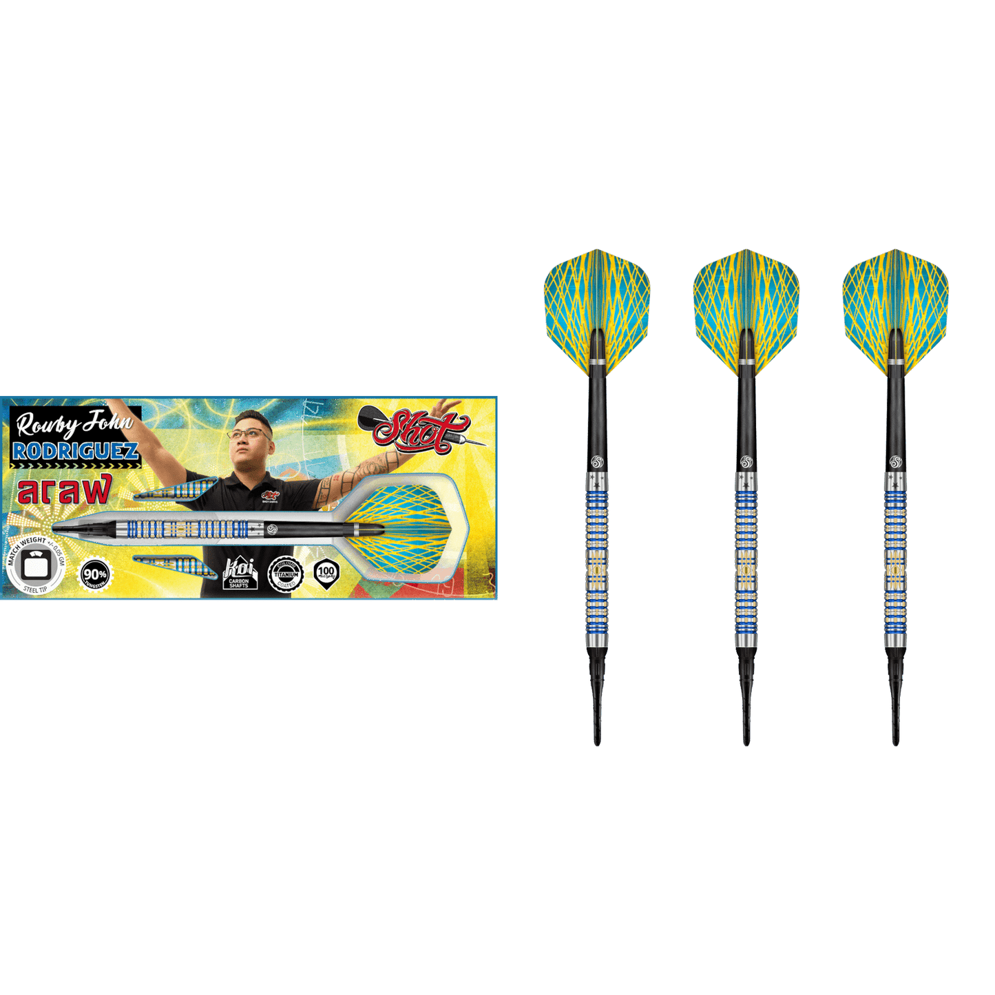 Shot Rowby John Rodriguez Araw Softdart 90%