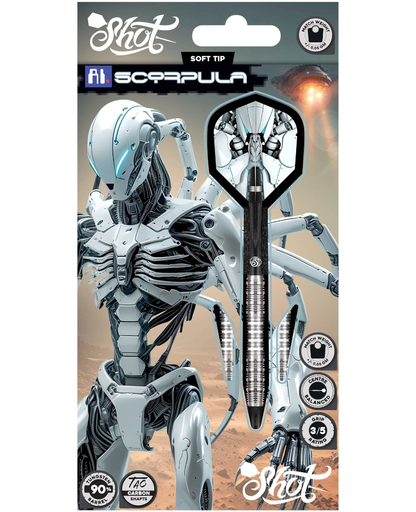 Shot AI Scorpula Softdart 90%