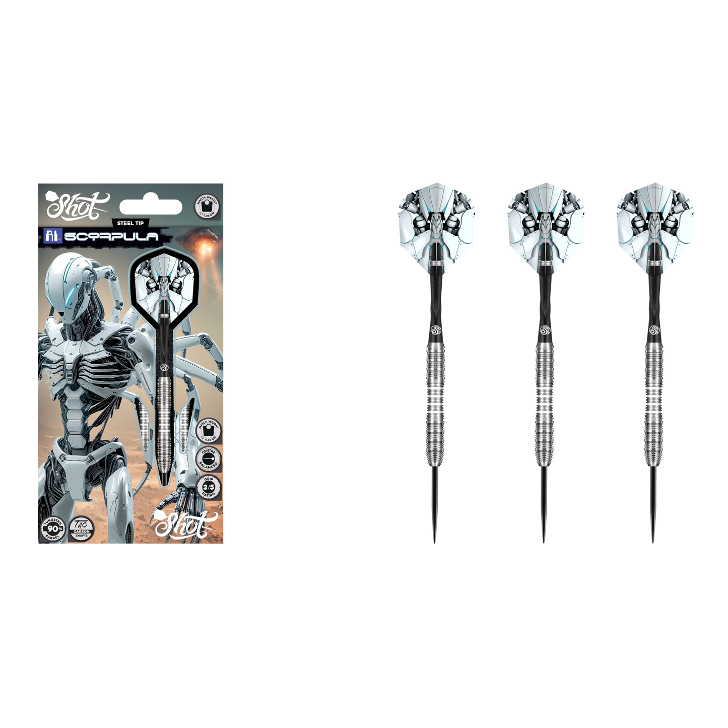 Shot AI Scorpula Steeldart 90%