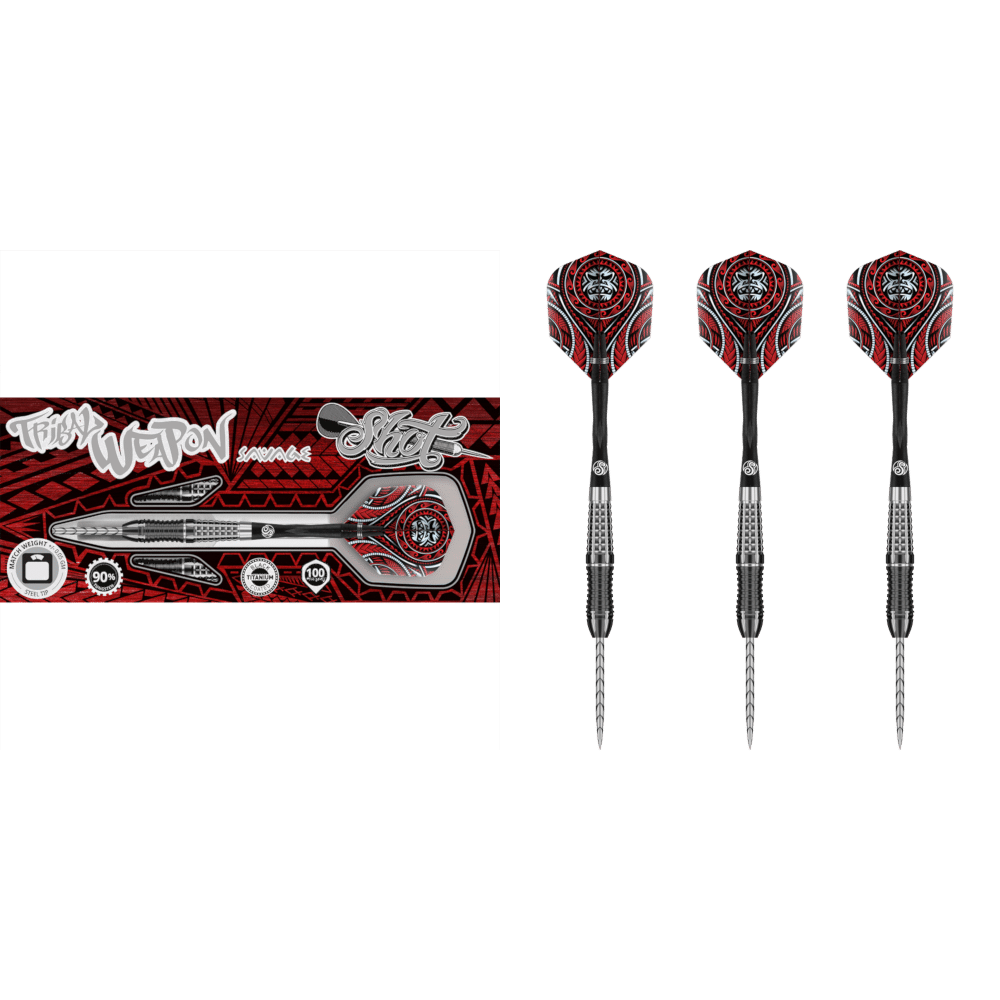 Shot Tribal Weapon Savage Steel Tip Dart 90%